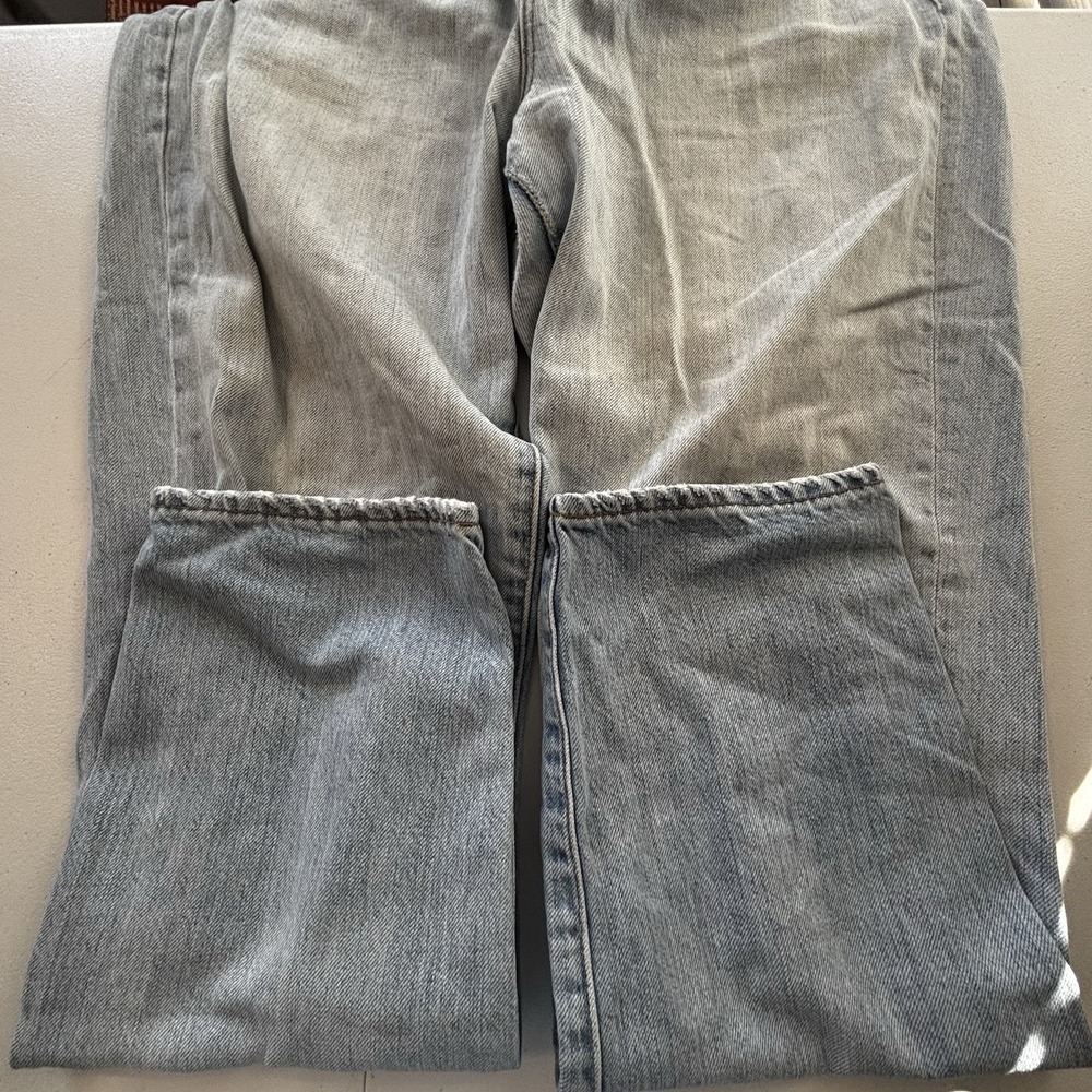 Madewell Jeans Womens 31(33) The Perfect Summer Jean Light Blue Cotton Denim - Picture 8 of 10
